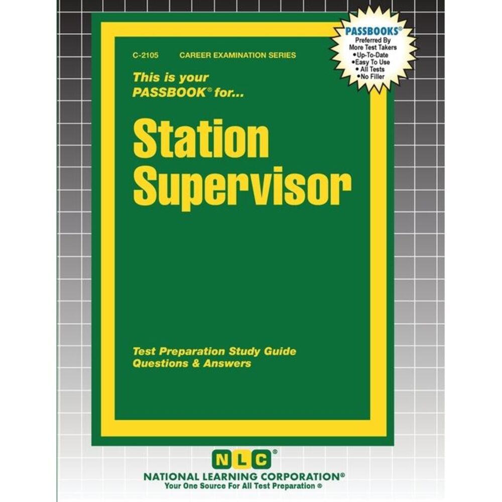 Station Supervisor -- Passbooks